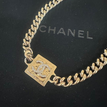 Chanel Gold Coco Choker Necklace