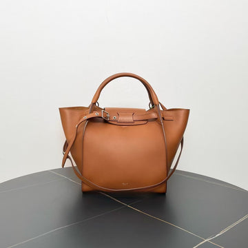Celine Big Bag Tan Leather Two-Way Tote