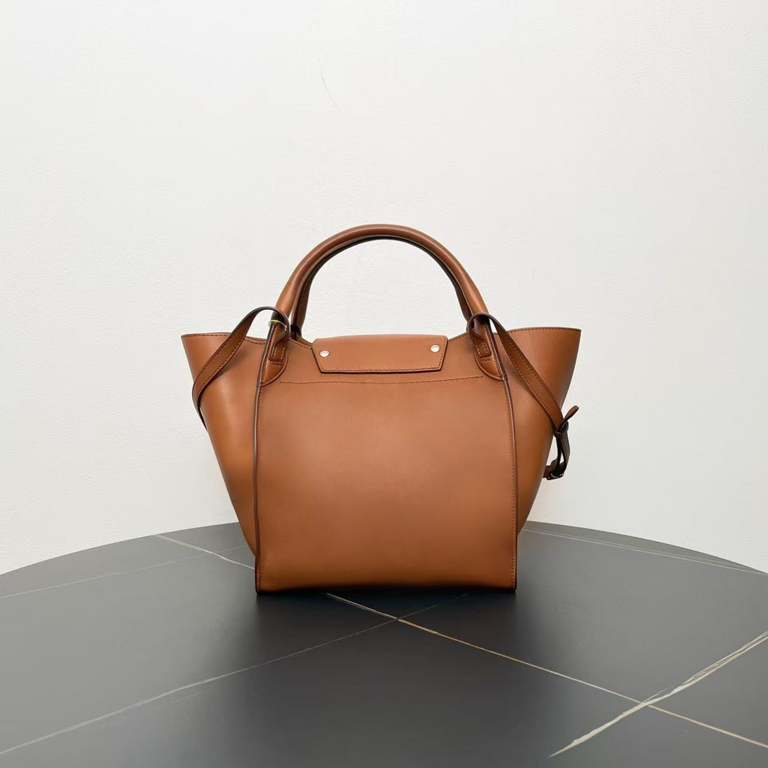 Celine Big Bag Tan Leather Two-Way Tote