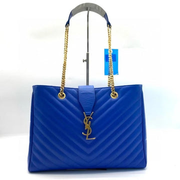 Saint Laurent Blue Tote Bag