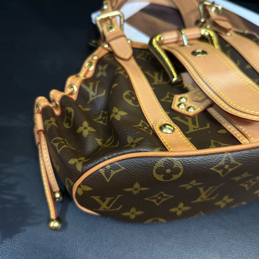 Louis Vuitton Golden Ball Monogram Crossbody Bag Brown Medium