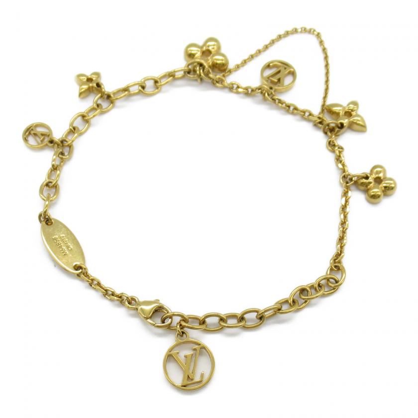 Louis Vuitton Blooming Gold Plated GP Bracelet