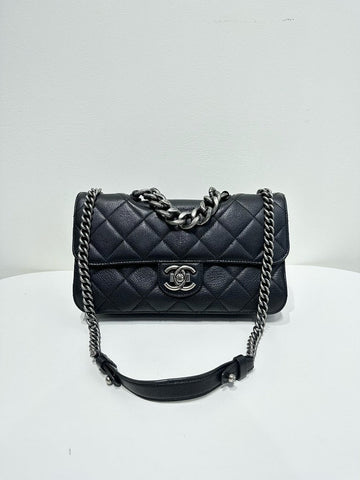 Chanel Black Quilted Leather Flap Bag