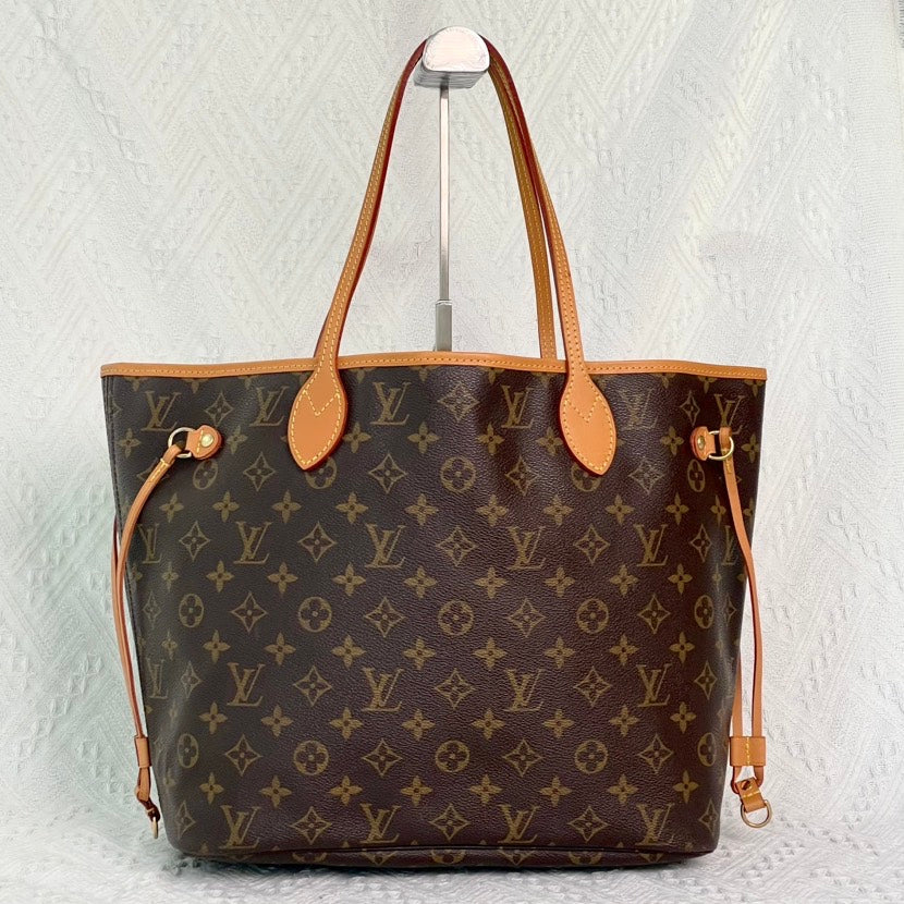 Louis Vuitton Neverfull MM Brown Monogram Tote Bag