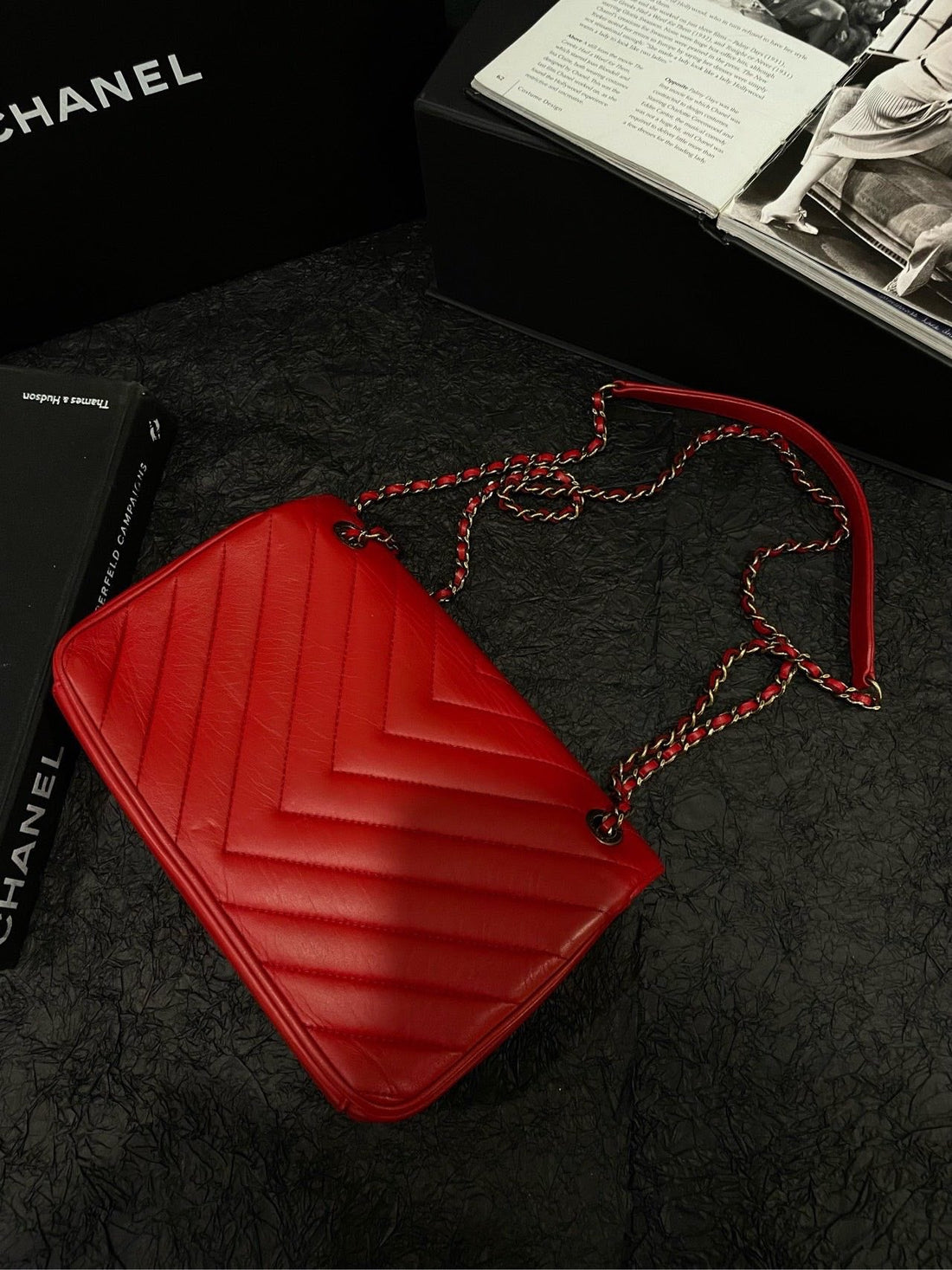 ??FLASH SALE??Chanel Limited Classical Flap Bag with Golden hardware Calfskin