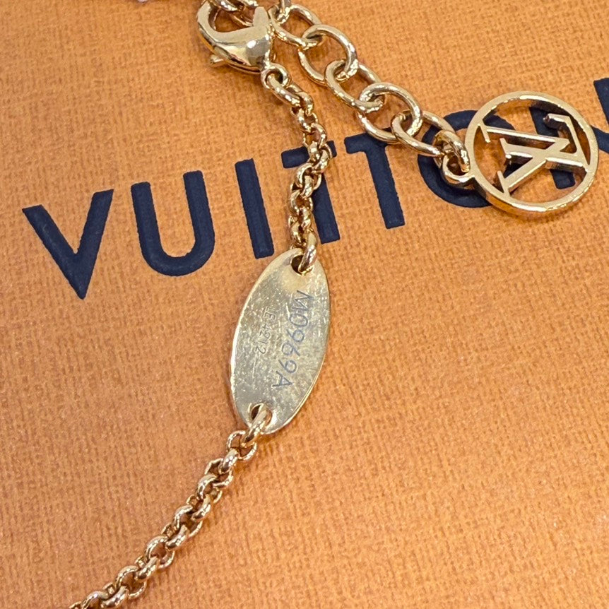 Louis Vuitton Kusama Gold Bracelet 14.5-18.5cm