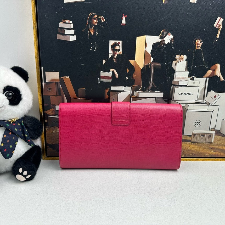 Saint Laurent Chyc Pink Clutch Bag