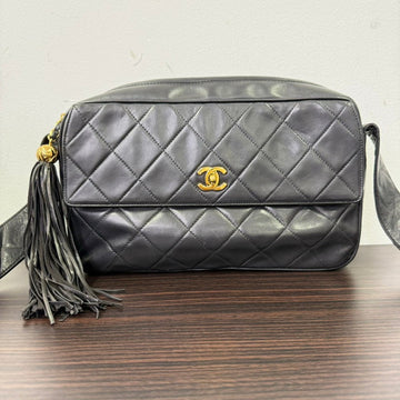 Vintage Chanel Lambskin Camera Tassel Crossbody N4126244