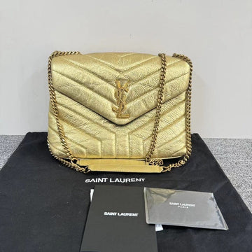 Saint Laurent Niki Gold Chain Bag