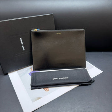 Saint Laurent Paris Black Clutch