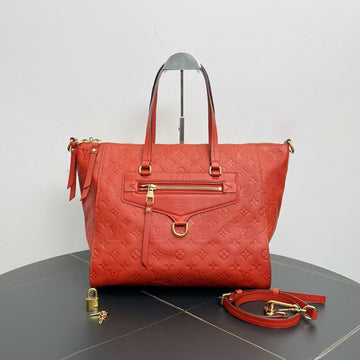 Louis Vuitton Monogram Empreinte Audacieuse Red Two-Way Bag