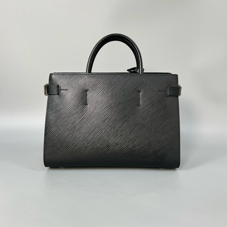 Louis Vuitton Twist Tote Bag Epi Black 30x22x13cm