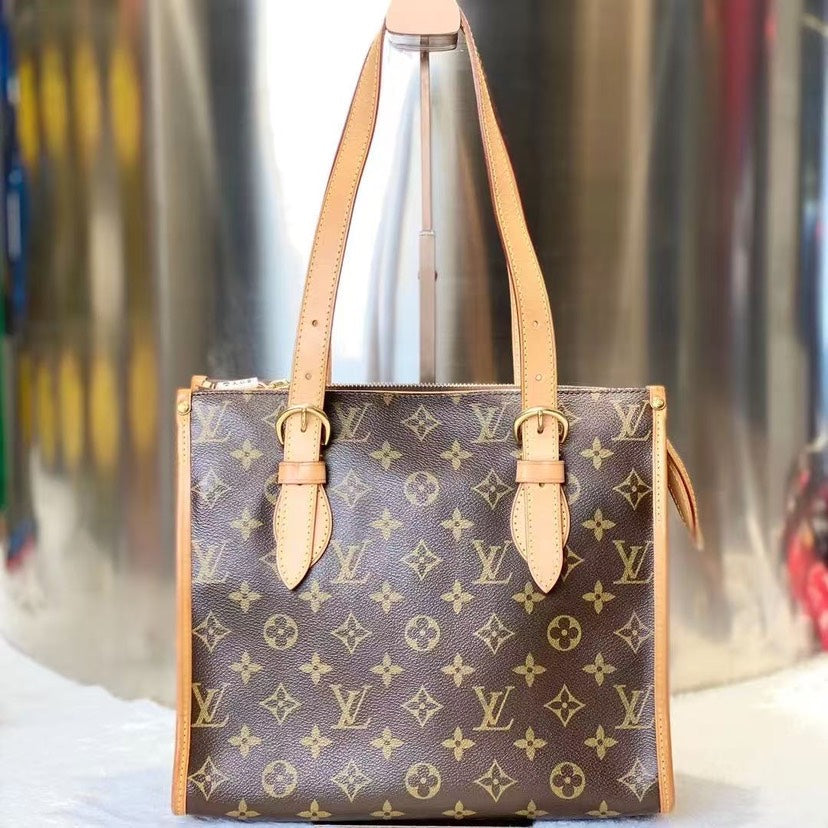 Louis Vuitton Popincourt Haut Brown Tote Bag