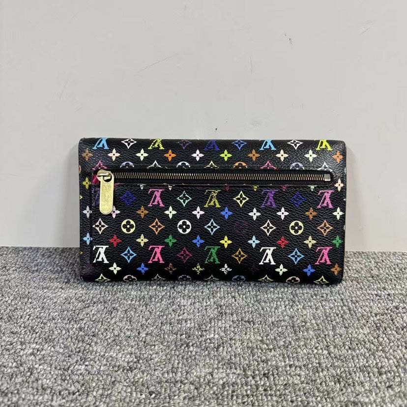 Louis Vuitton Multicolor Murakami Wallet Clutch
