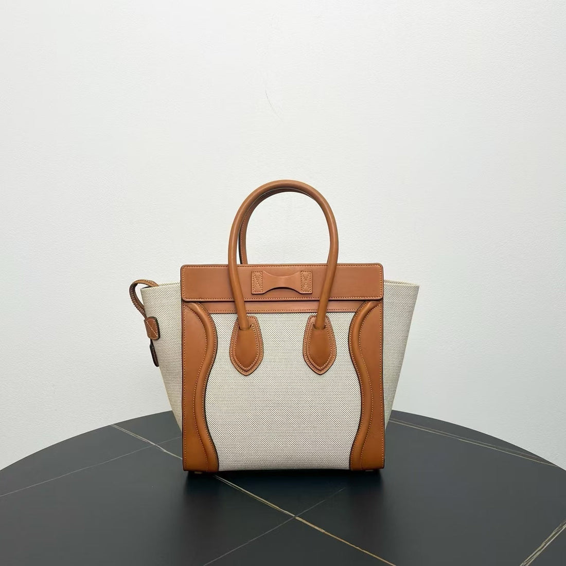 Celine Luggage Tote Beige Tan Handbag