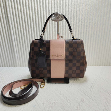Louis Vuitton Venice Damier Ebene Rose Ballerine Handbag