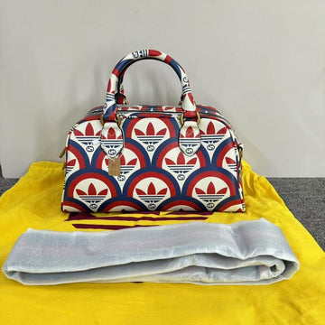 Gucci x Adidas Red Blue Monogram Bag