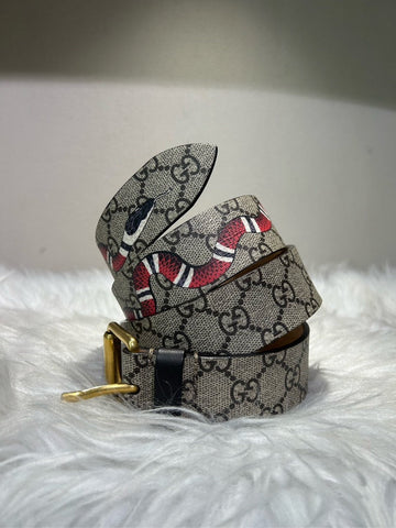 Gucci GG Supreme Beige Belt Bag