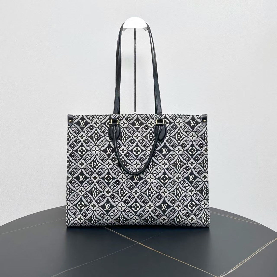 Louis Vuitton 1854 On the Go Medium Black Tote