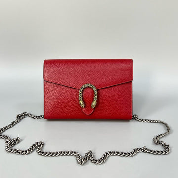 Gucci Dionysus WOC Red Rhinestone Bag