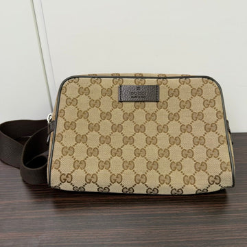 Gucci GG Canvas Brown Bumbag