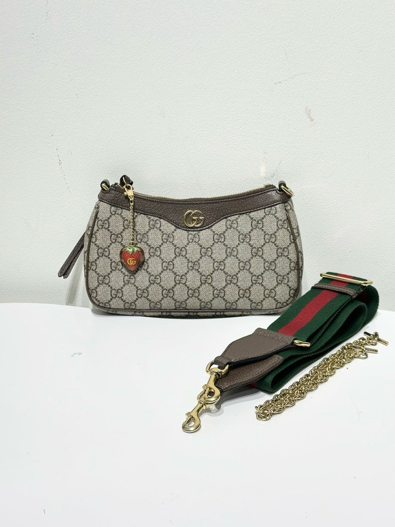 Gucci Ophidia Beige Shoulder Bag