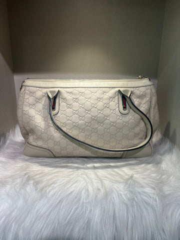Gucci GG Guccissima Beige Shoulder Bag