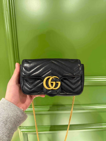 Gucci Marmont Black Shoulder Bag