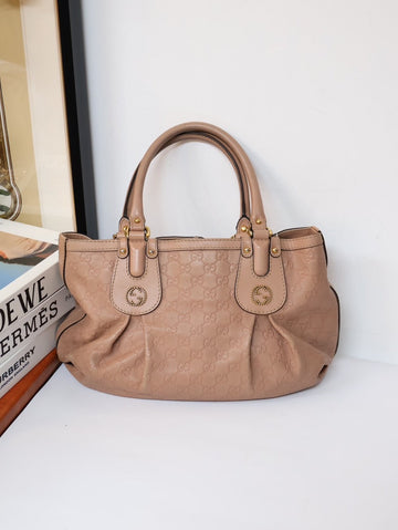 Gucci Sukey Beige Tote Bag