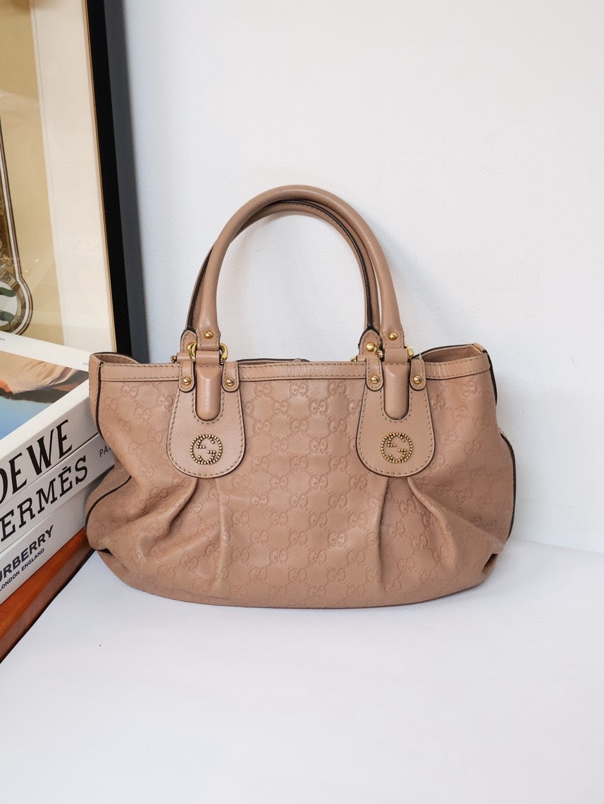 Gucci Sukey Beige Tote Bag