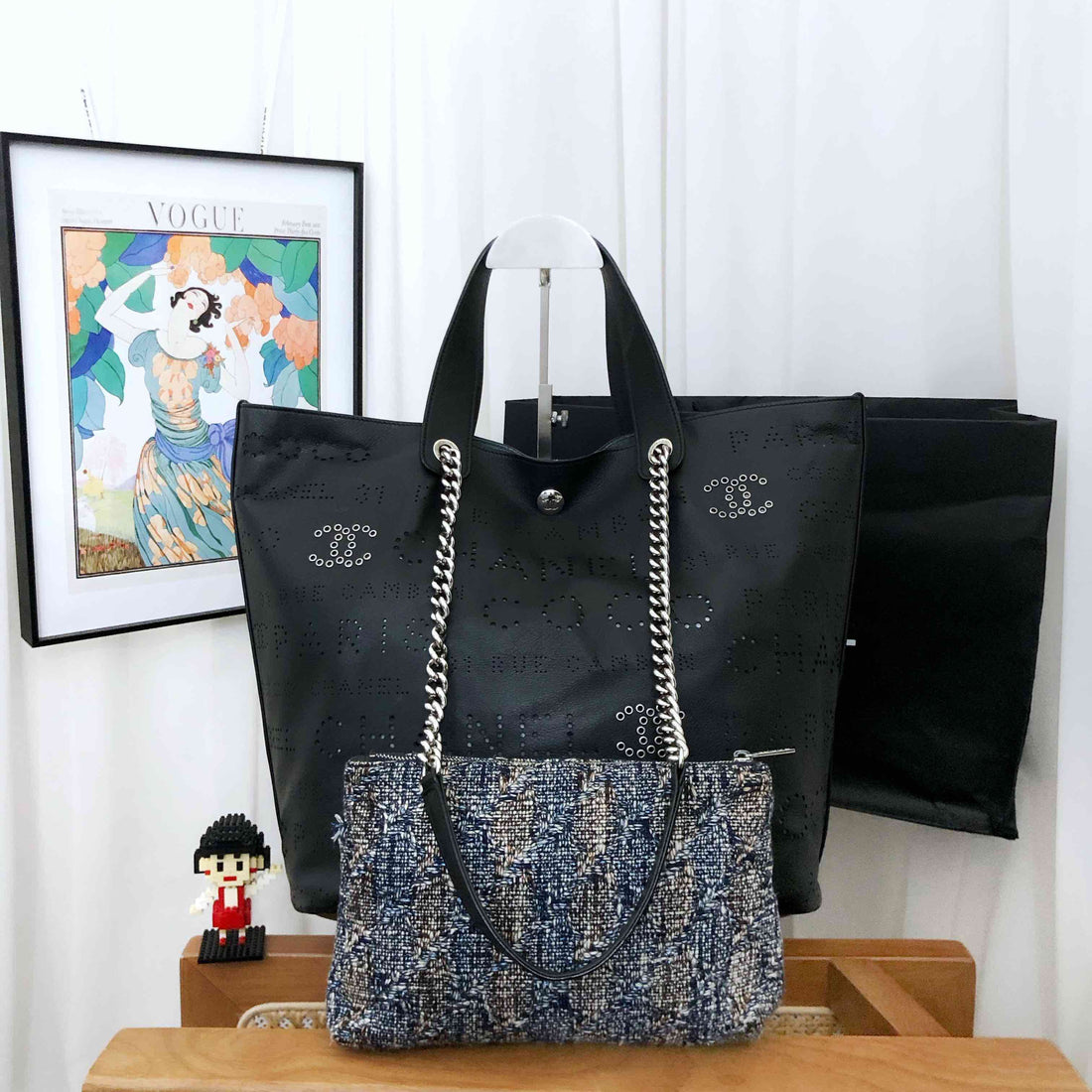 Chanel Cambon Tote Bag Black