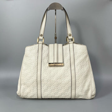 Gucci White Tote Bag