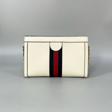 Gucci Ophidia Cream Clutch Bag