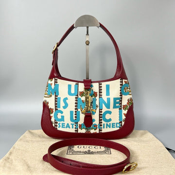 Gucci Jackie 1961 Small Burgundy Limited Edition Shoulder Bag