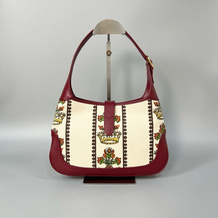 Gucci Jackie 1961 Small Burgundy Limited Edition Shoulder Bag