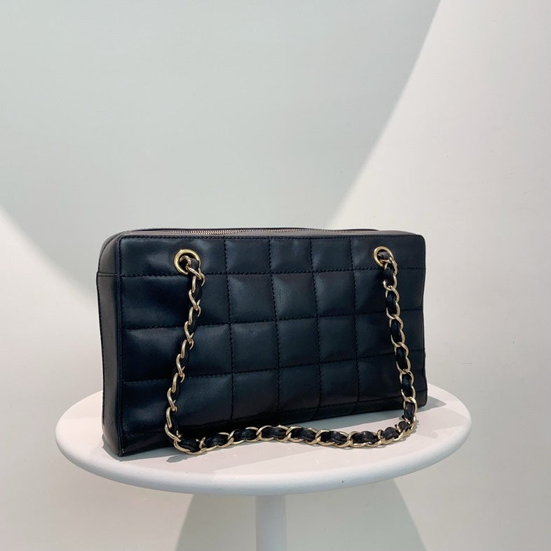 Chanel Quilted Black Shoulder Bag