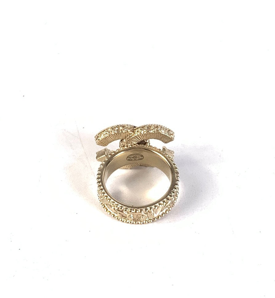 Chanel Statement Gold Ring A6924