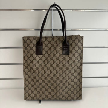 Gucci GG Canvas Tote Bag 2044 in Brown -  Designer Handbag