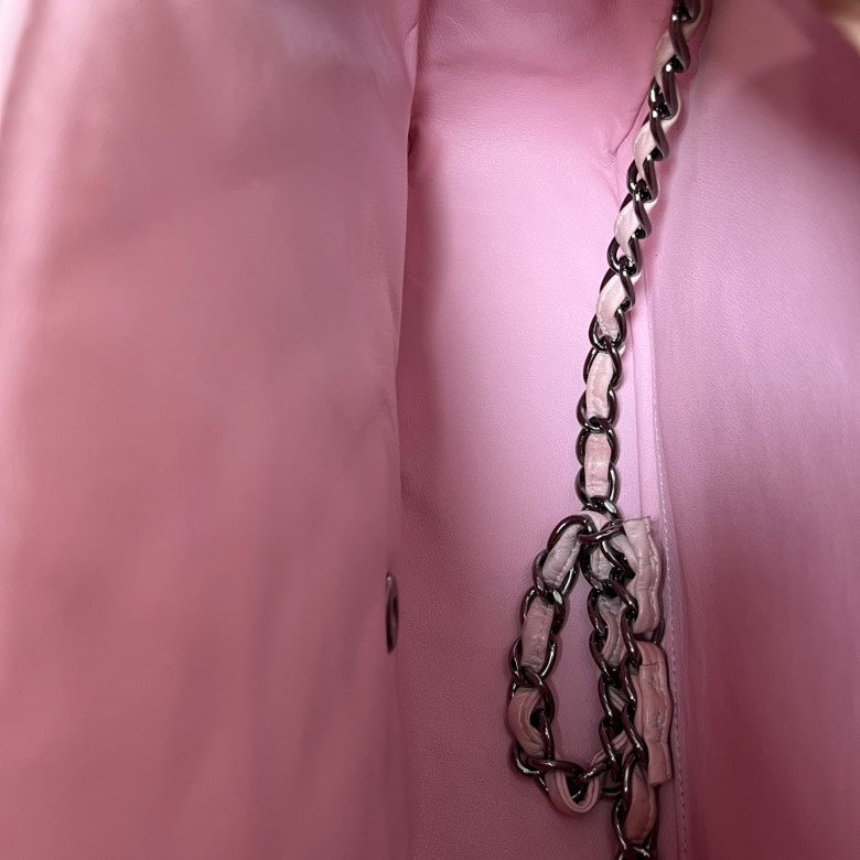 Chanel CF Maxi Pink Shoulder Bag