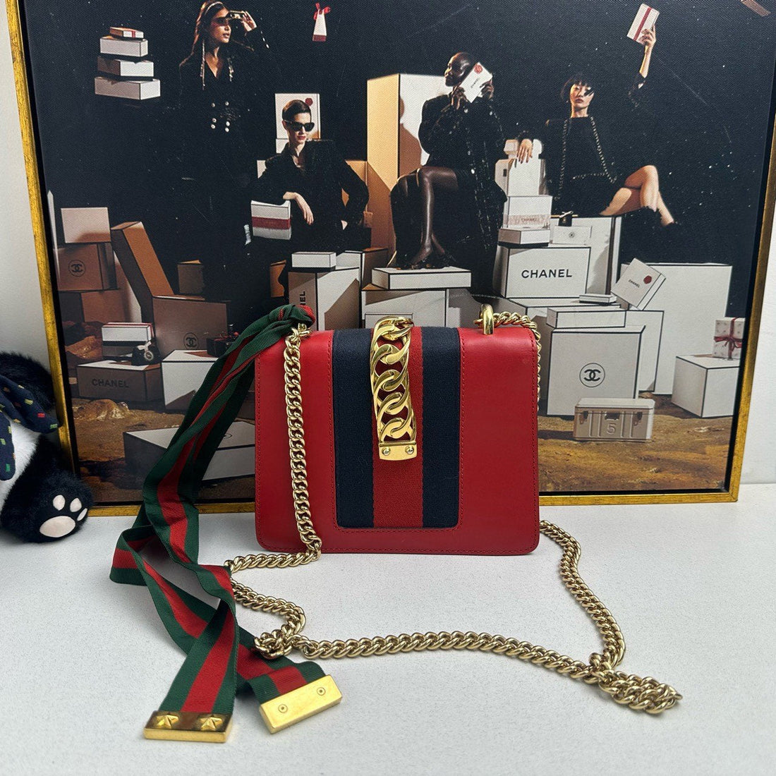 ??new  Gucci Sylvia bag(11704887)