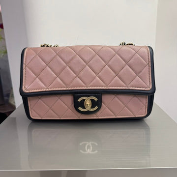Preloved Chanel Pink Quilted Flap Bag - Shoulder Bag