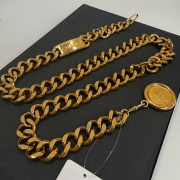 Vintage Chanel FM6086 Gold Chain Belt 31.5”