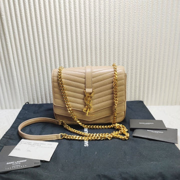 Preloved YSL Envelope Bag Beige Shoulder Bag 12185533