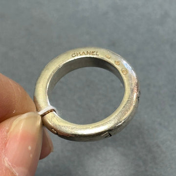 Chanel Ring 12 6339 Silver Statement