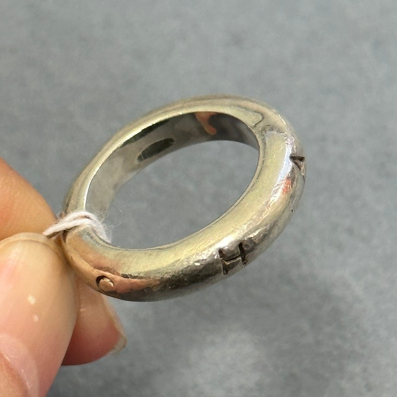 Chanel Ring 12 6339 Silver Statement