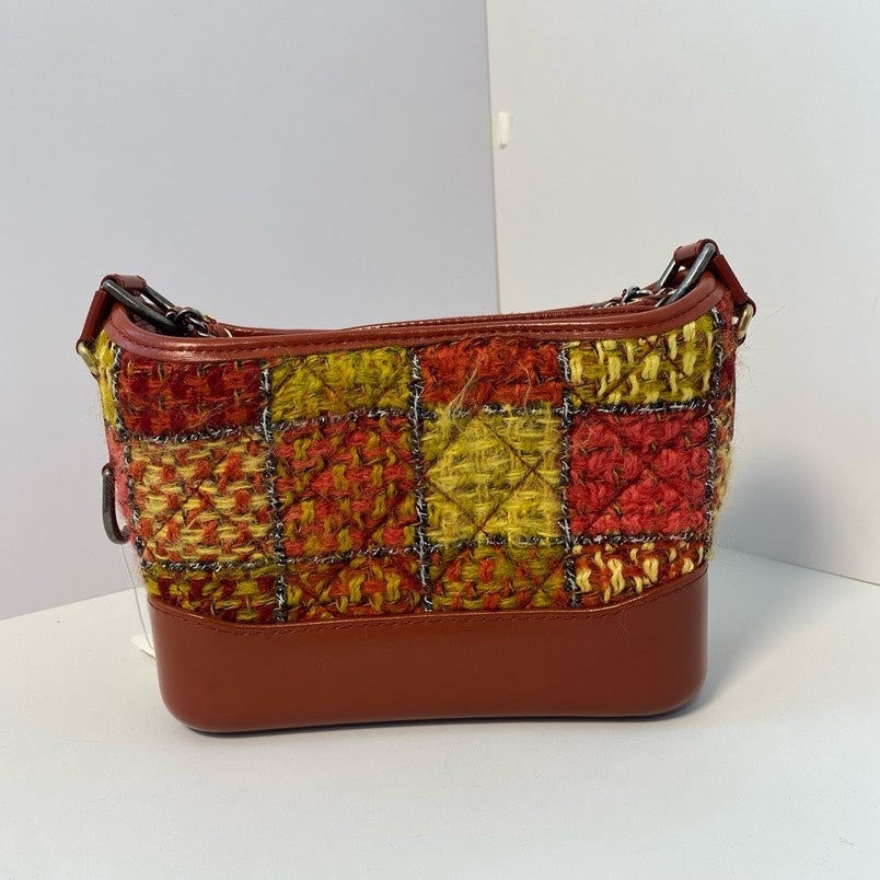 Chanel Pumpkin Limited Gabrielle PM Multicolor Shoulder Bag
