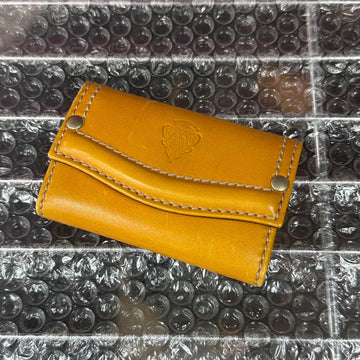 Gucci Vintage Yellow Leather Key Case