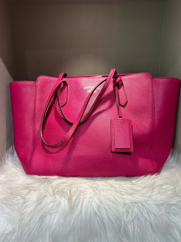 Gucci  Pink Leather Shoulder Bag 498879 On Sale