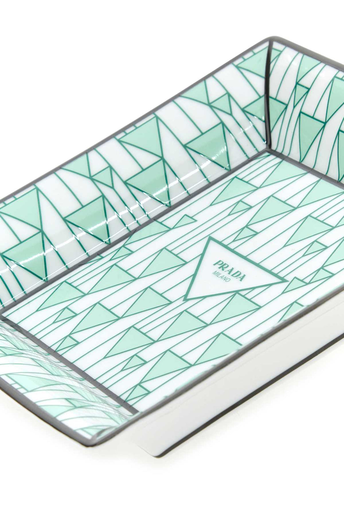 PRADA Mini Embellished Porcelain Pocket Emptier