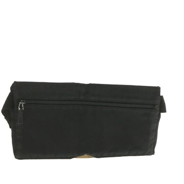 GUCCI Waist Bag Pouch Nylon Black rd1401